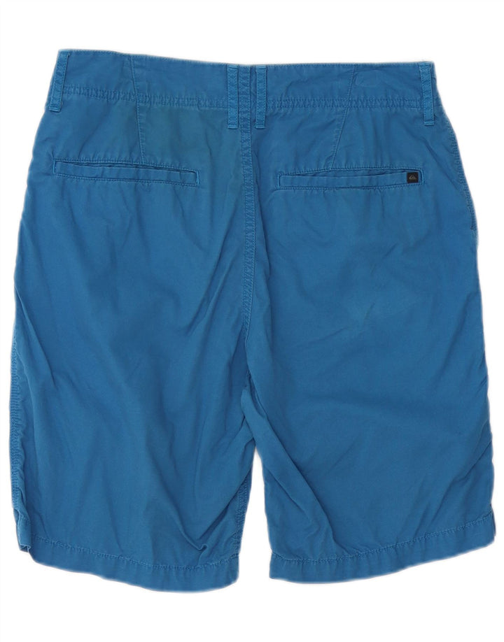 QUIKSILVER Short Chino Homme W30 Bleu Moyen Coton