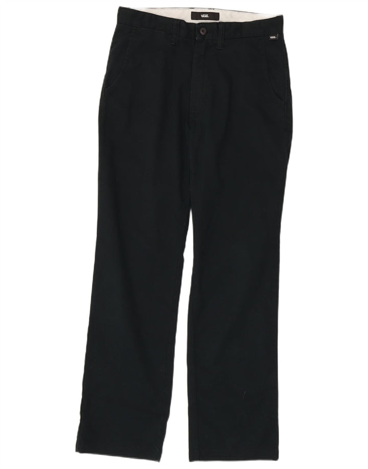 Vans Pantalon chino droit homme W28 L30 Noir Polyester
