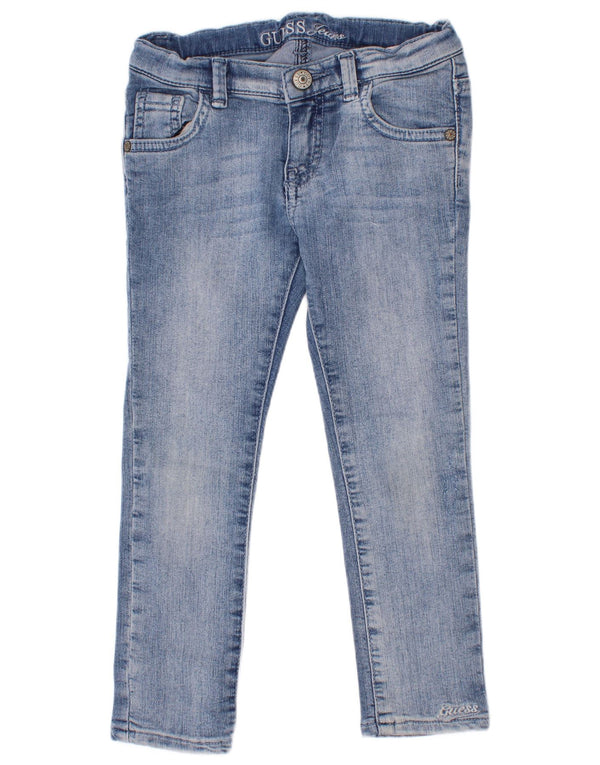 Guess Jeans Slim Fille 4-5 ans W22 L18 Bleu Coton
