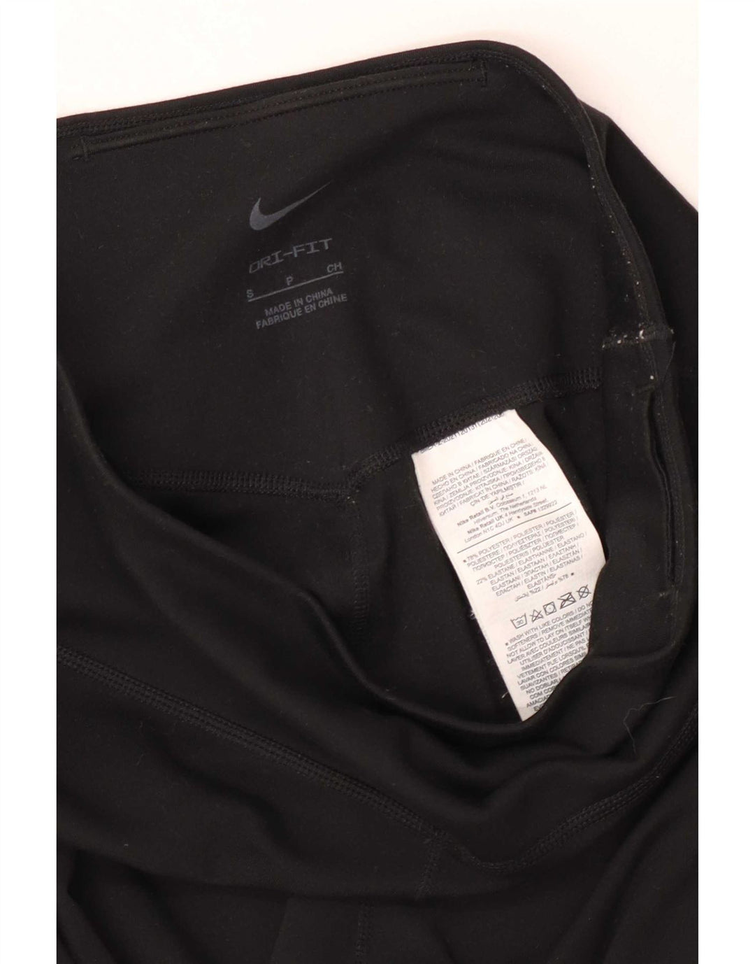 Legging Nike Dri Fit pour femme UK 8 Small Noir Polyester