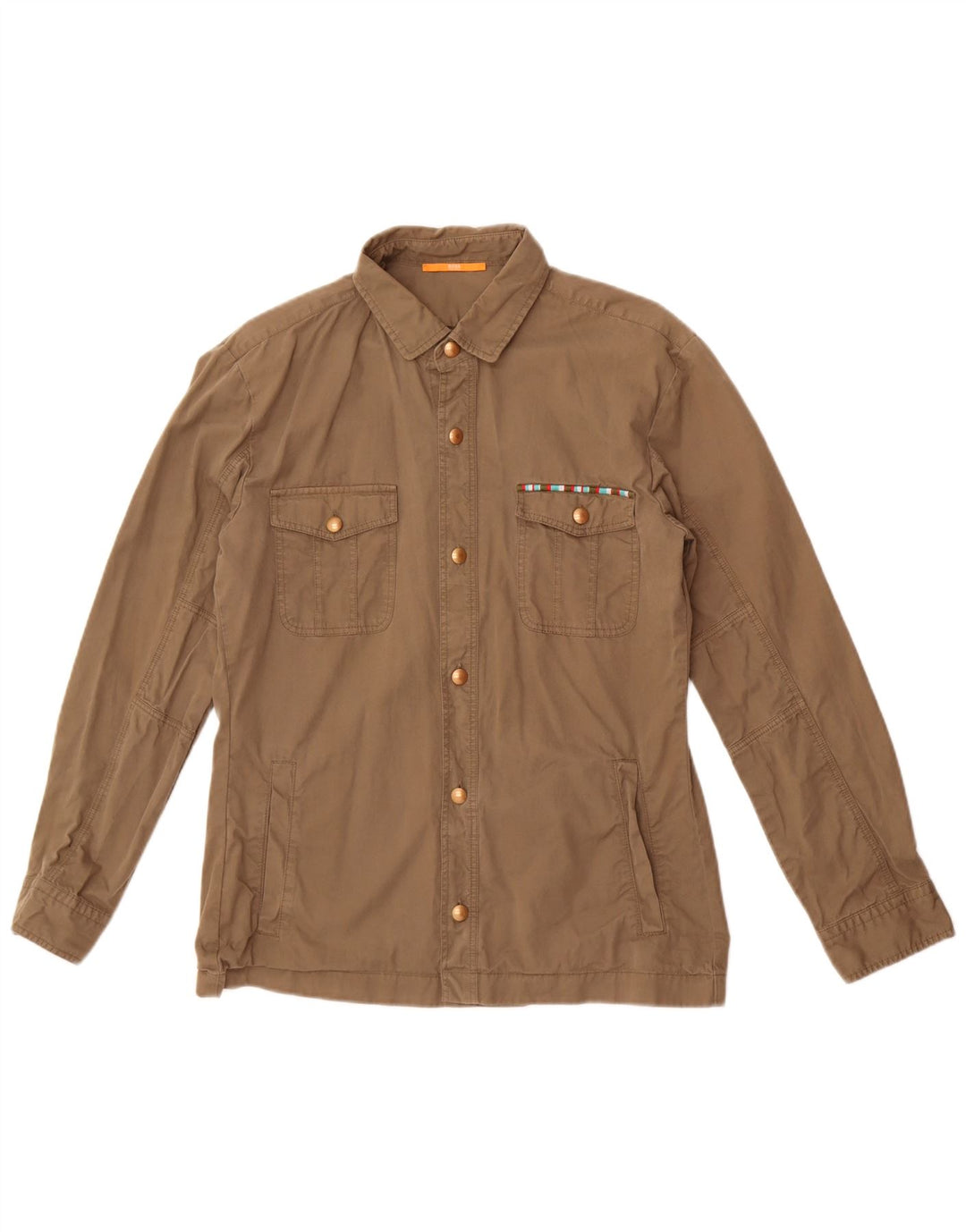 Hugo Boss Veste utilitaire pour femme UK 8 Petit coton kaki