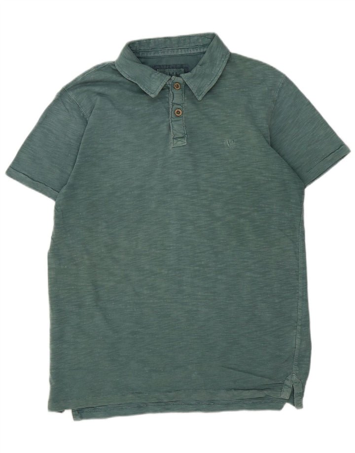 Polo Homme Fat Face Petit Coton Moucheté Vert