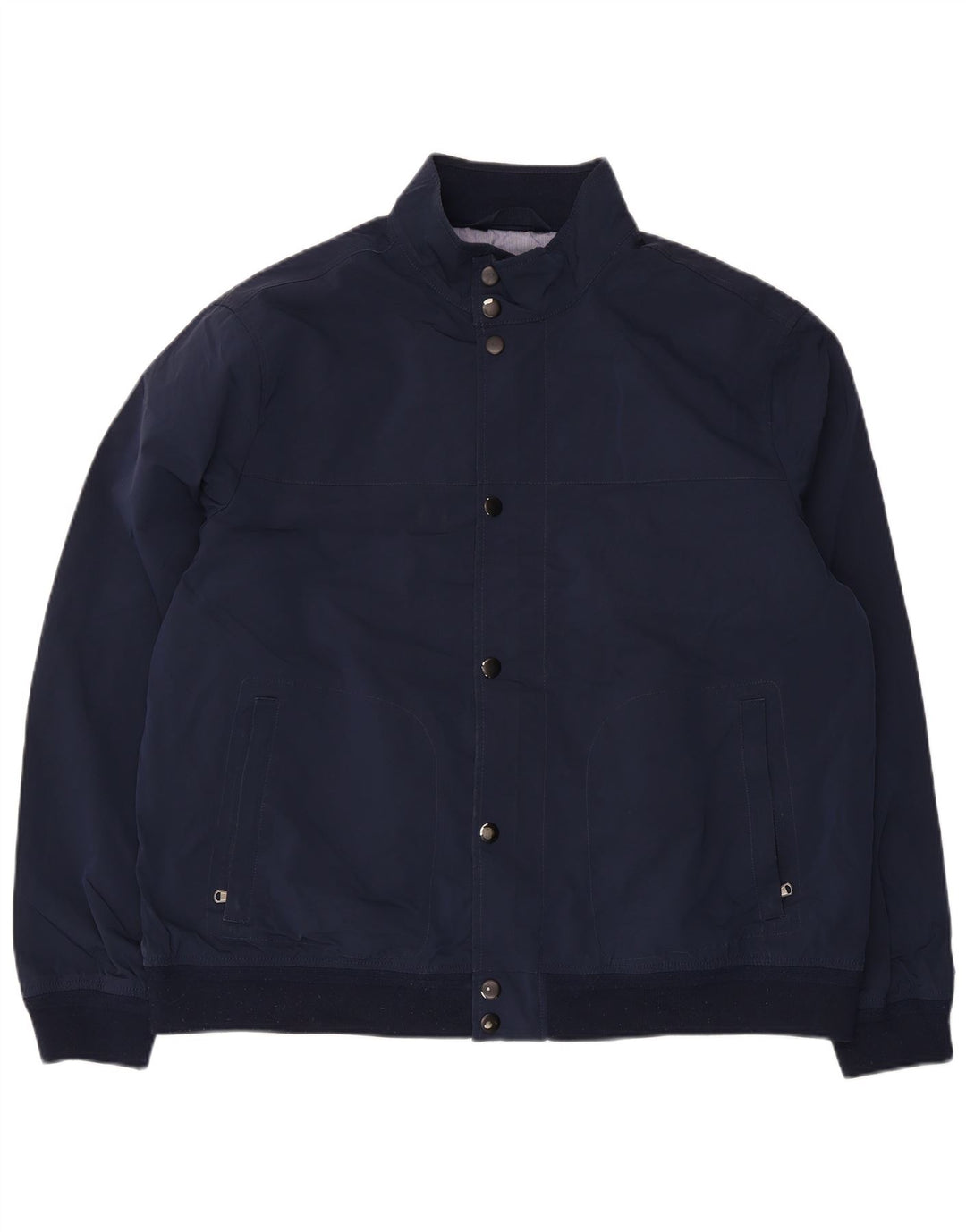 Marks & Spencer Veste Bomber Homme UK 44 2XL Bleu Marine Polyester