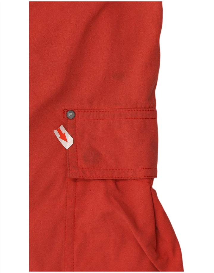 Fila Short Cargo Homme Moyen W32 Rouge