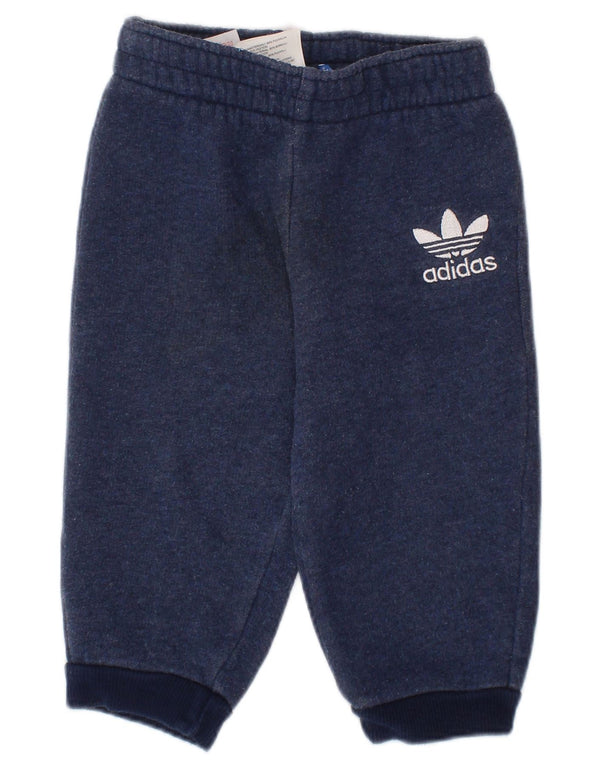 ADIDAS Pantalon de survêtement Graphic Joggers pour bébé garçon 6-9 mois Bleu marine