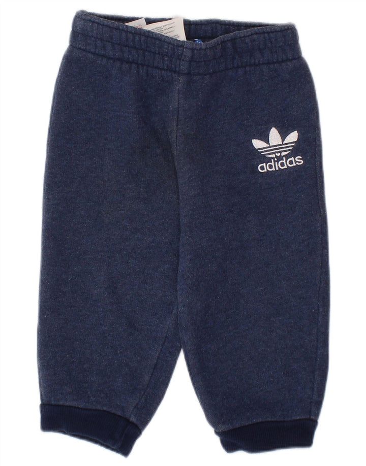 ADIDAS Pantalon de survêtement Graphic Joggers pour bébé garçon 6-9 mois Bleu marine