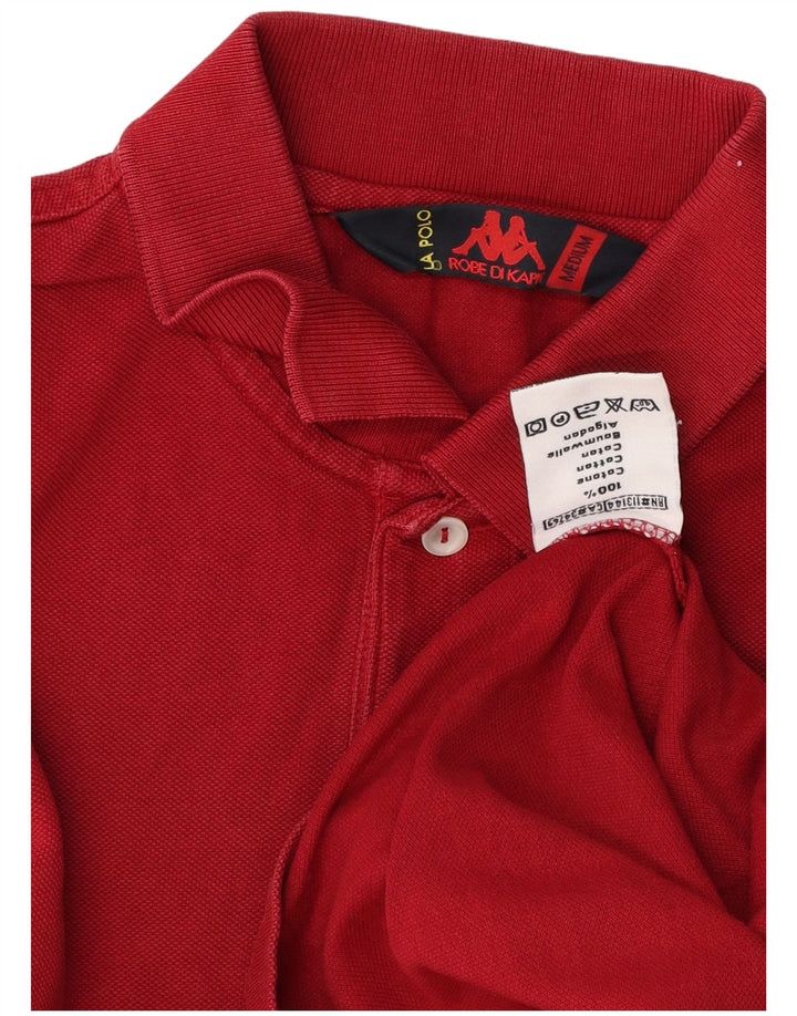 Kappa Polo Homme Rouge Moyen Coton