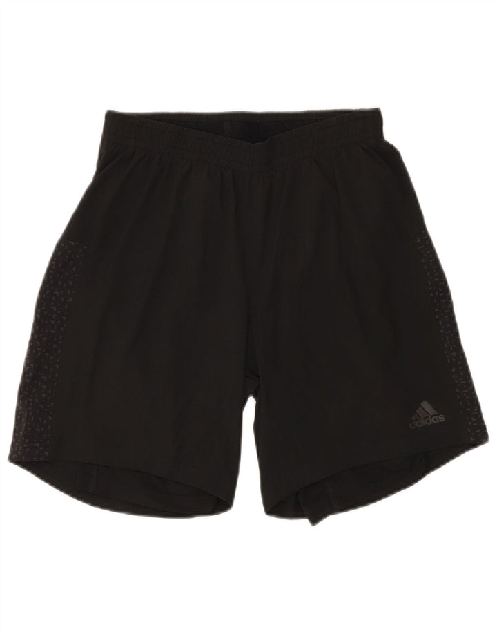 ADIDAS Mens Climalite Sport Shorts Small  Black Polyester