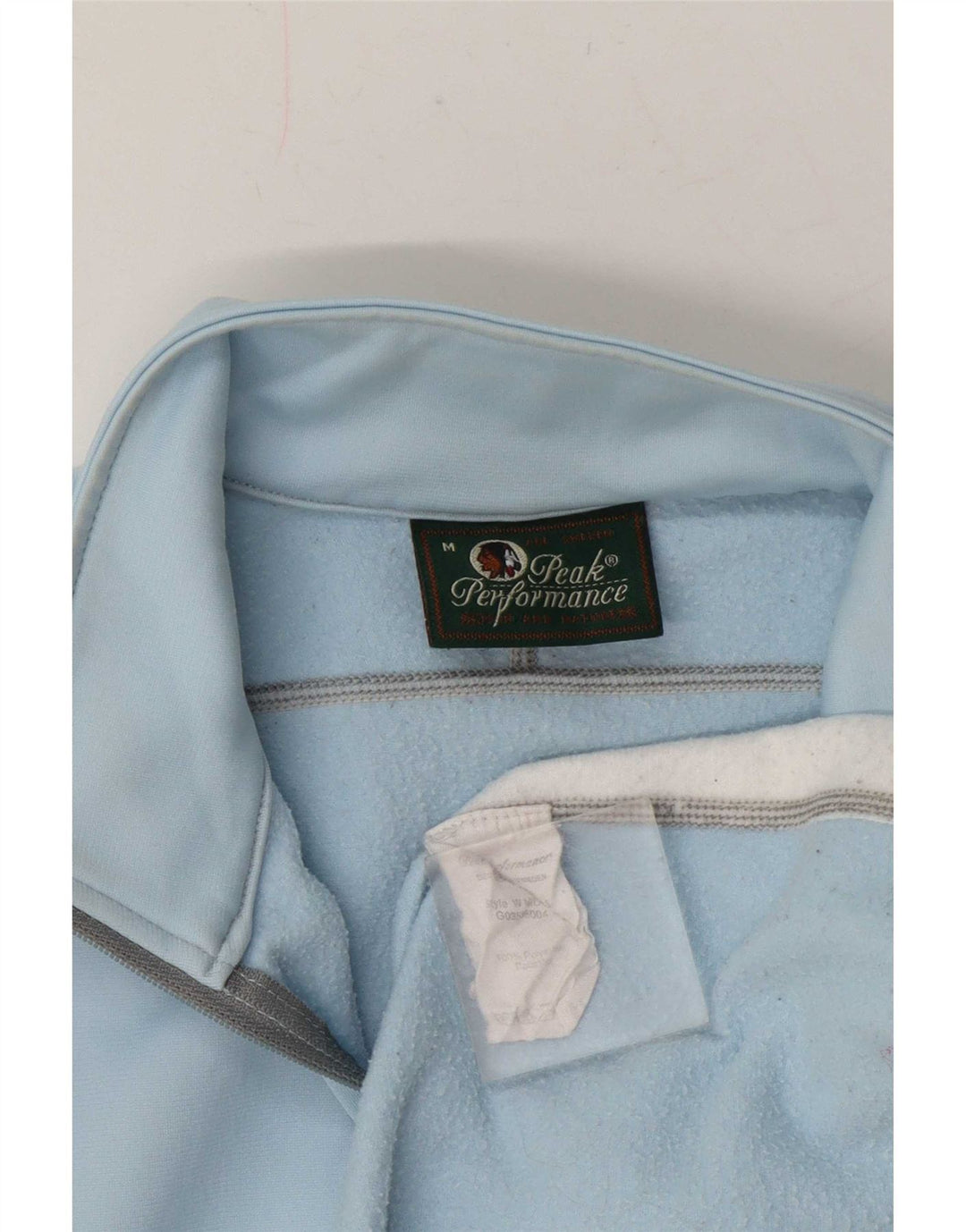 Peak Performance Sweat-shirt pour femme UK 12 Bleu moyen Colourblock