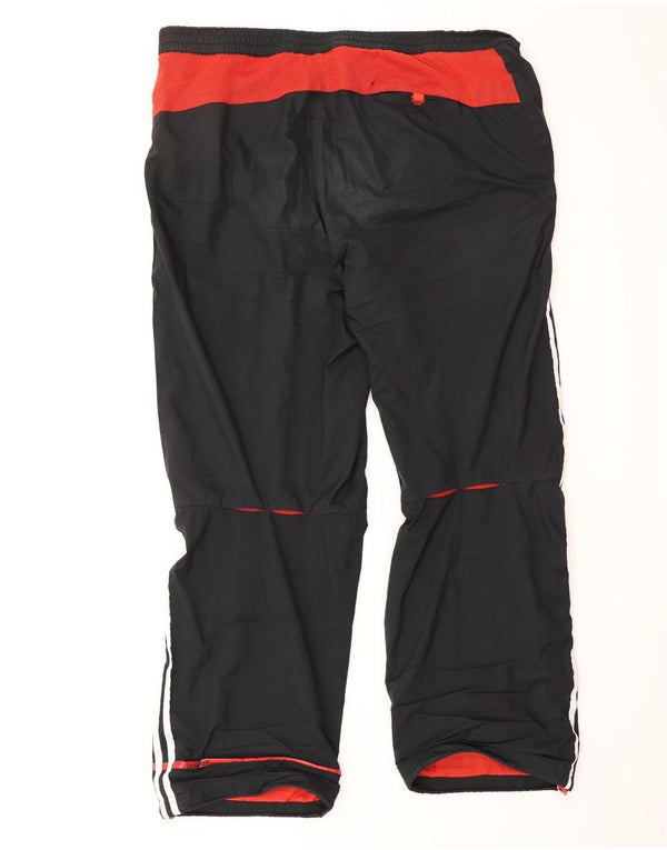 ADIDAS Pantalon de survêtement pour hommes XL Noir Colorblock Polyester