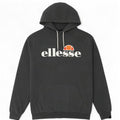 Ellesse Pull à Capuche Graphique Homme Gris Moyen Coton