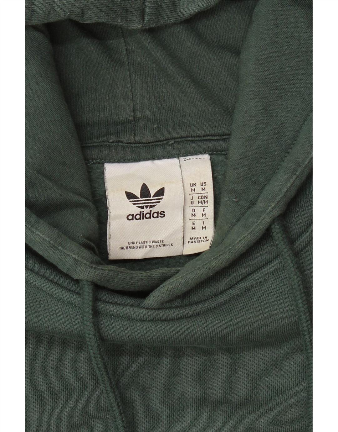 ADIDAS Pull à capuche pour homme Vert moyen