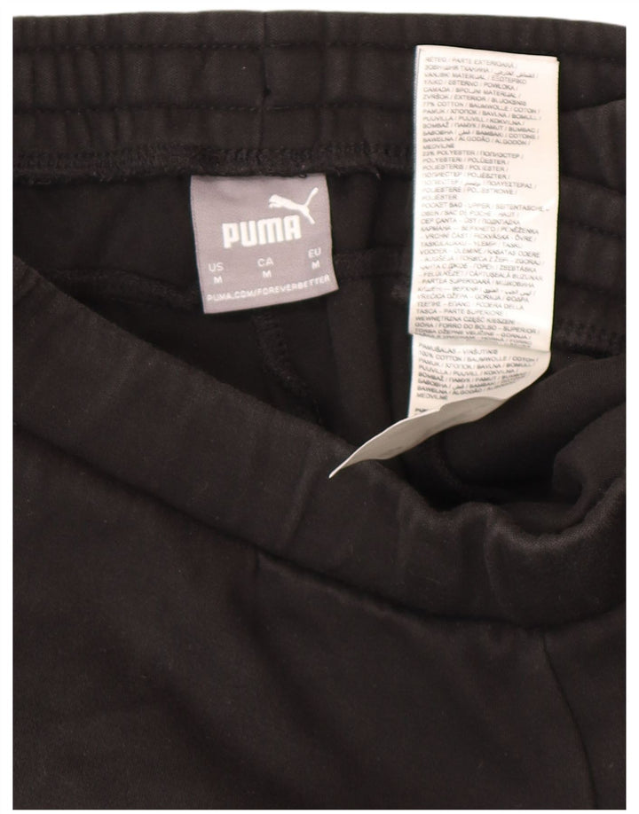 PUMA Pantalon de Survêtement Homme Noir Moyen Coton