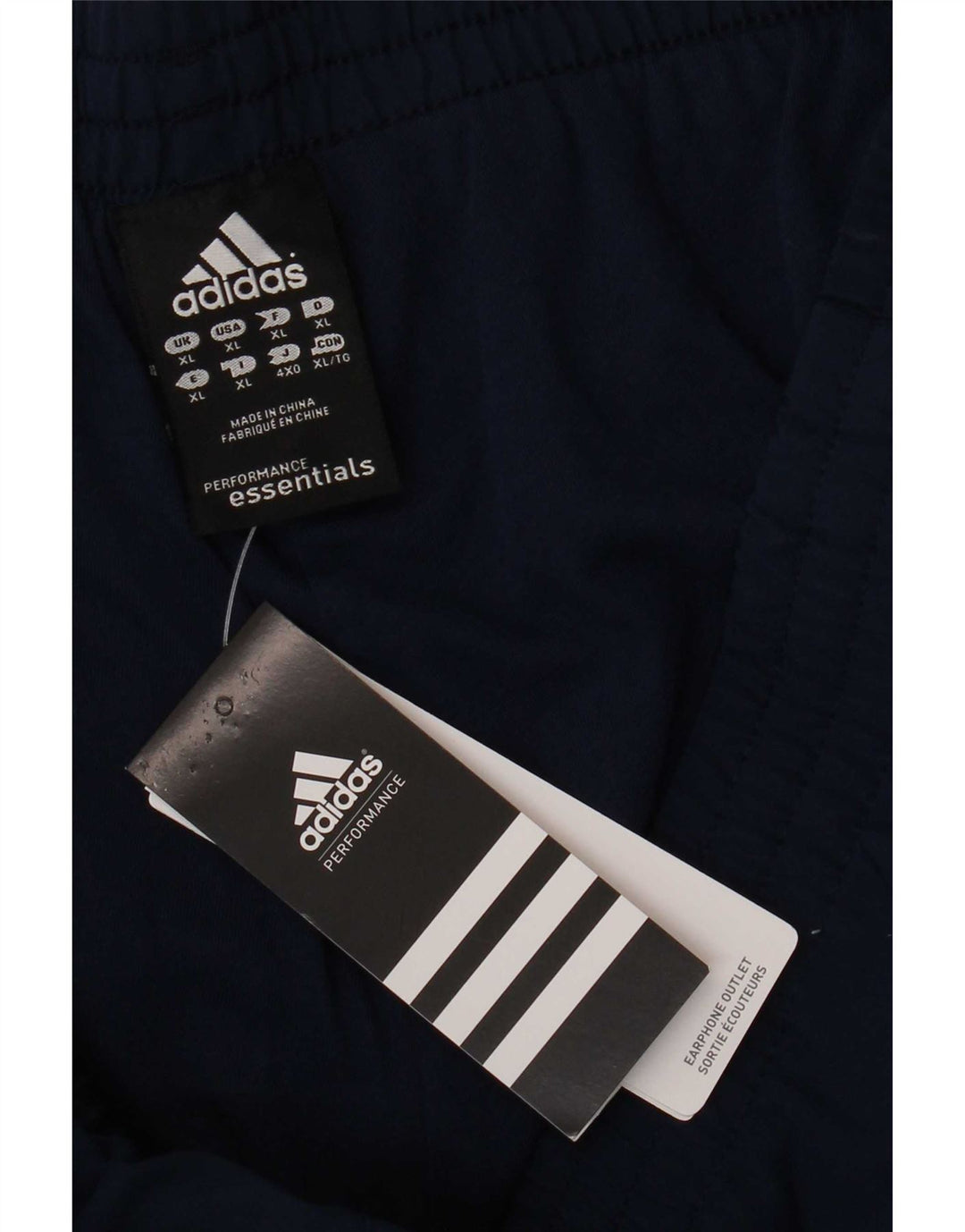 Adidas Homme Climalite Survêtement Pantalon Joggers XL Bleu Marine Polyester