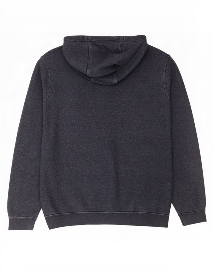 Nike Pull à capuche zippé en coton bleu marine moyen pour homme