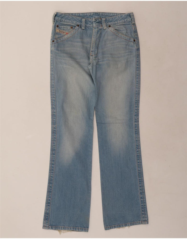 Jean Bootcut Femme Diesel W32 L34 Bleu Coton
