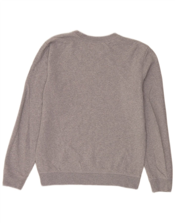 All Saints Sweat-Shirt Homme Gris Moyen Coton