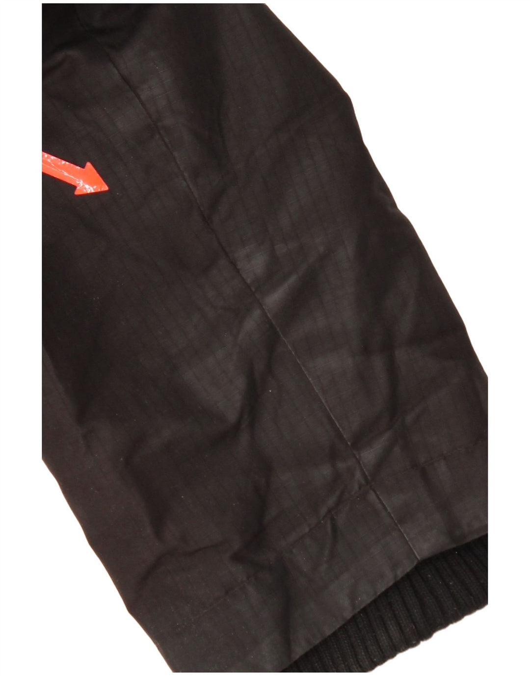 Superdry Veste coupe-vent à capuche pour femme UK 14 Large Noir Polyester