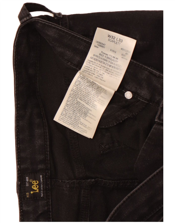 Lee Jean Skinny Scarlett Femme W32 L29 Coton Noir