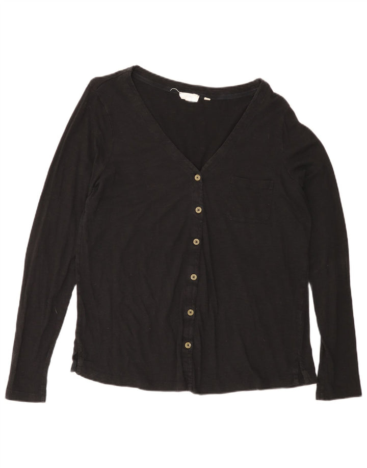 FAT FACE Chemisier pour femme UK 16 Large Noir