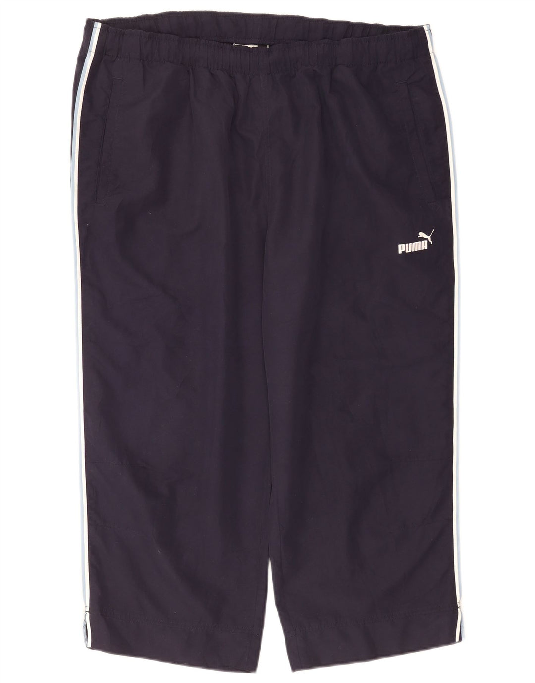 Puma Pantalon de Survêtement Capri Homme Bleu Marine Large