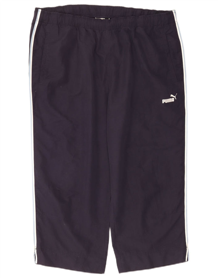 Puma Pantalon de Survêtement Capri Homme Bleu Marine Large