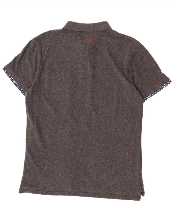 Desigual Polo Slim Homme Grand Gris