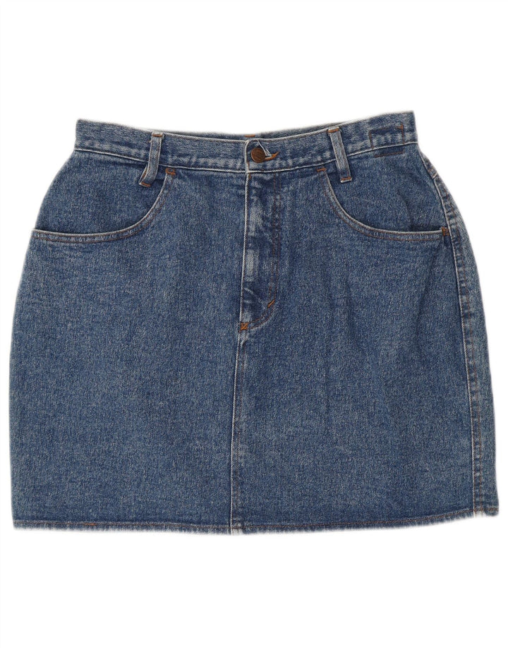 BENETTON Femme Jupe En Jean Moyen W28 Bleu