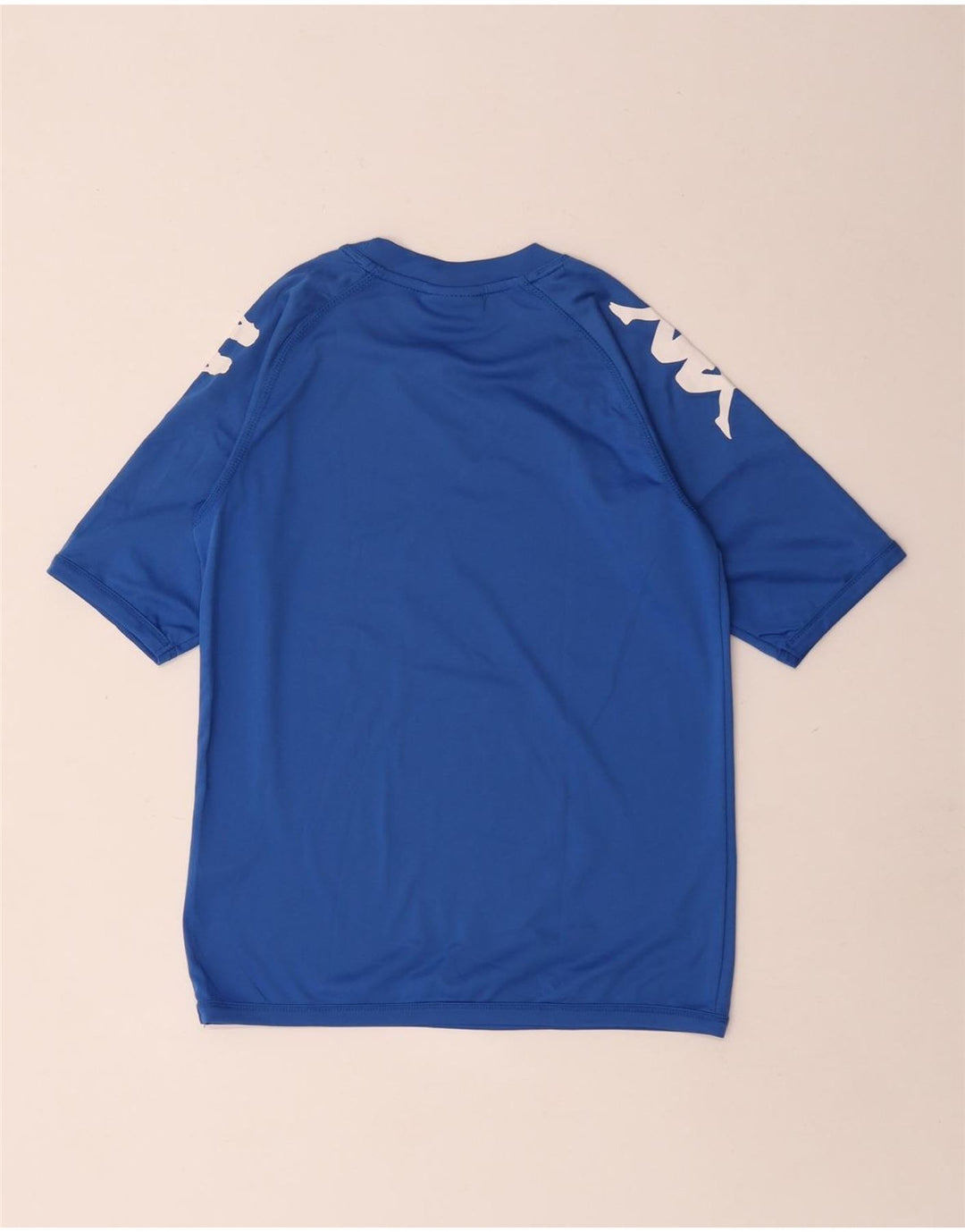 Kappa T-Shirt Graphique Garçon 11-12 ans Bleu Polyester