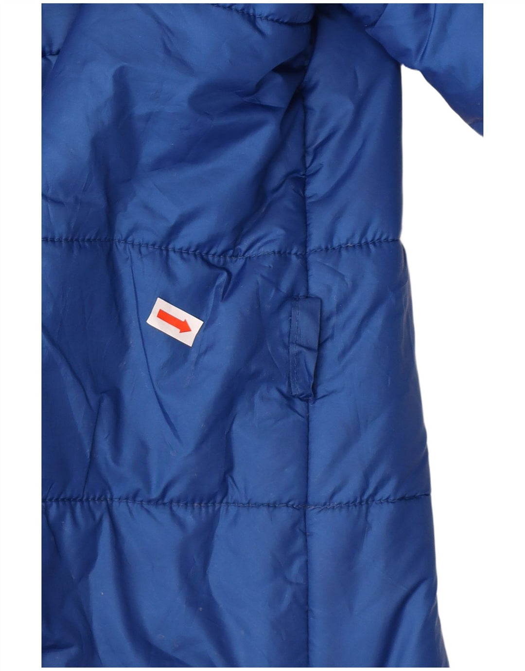 CAVALLI Veste matelassée Femme IT 46 Large Bleu Polyester