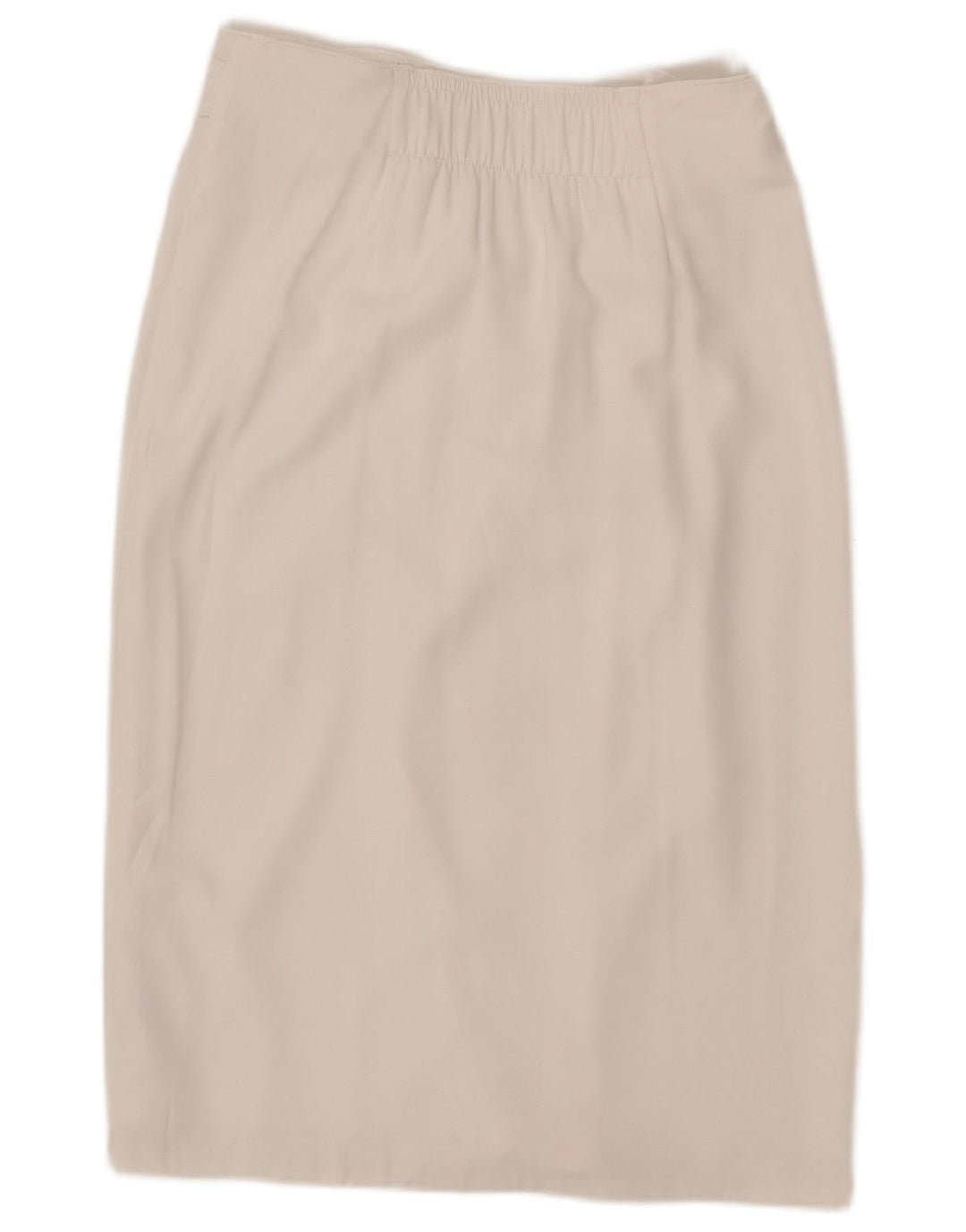 MARKS & SPENCER Jupe droite pour femme UK 12 Medium W30 Blanc Polyester