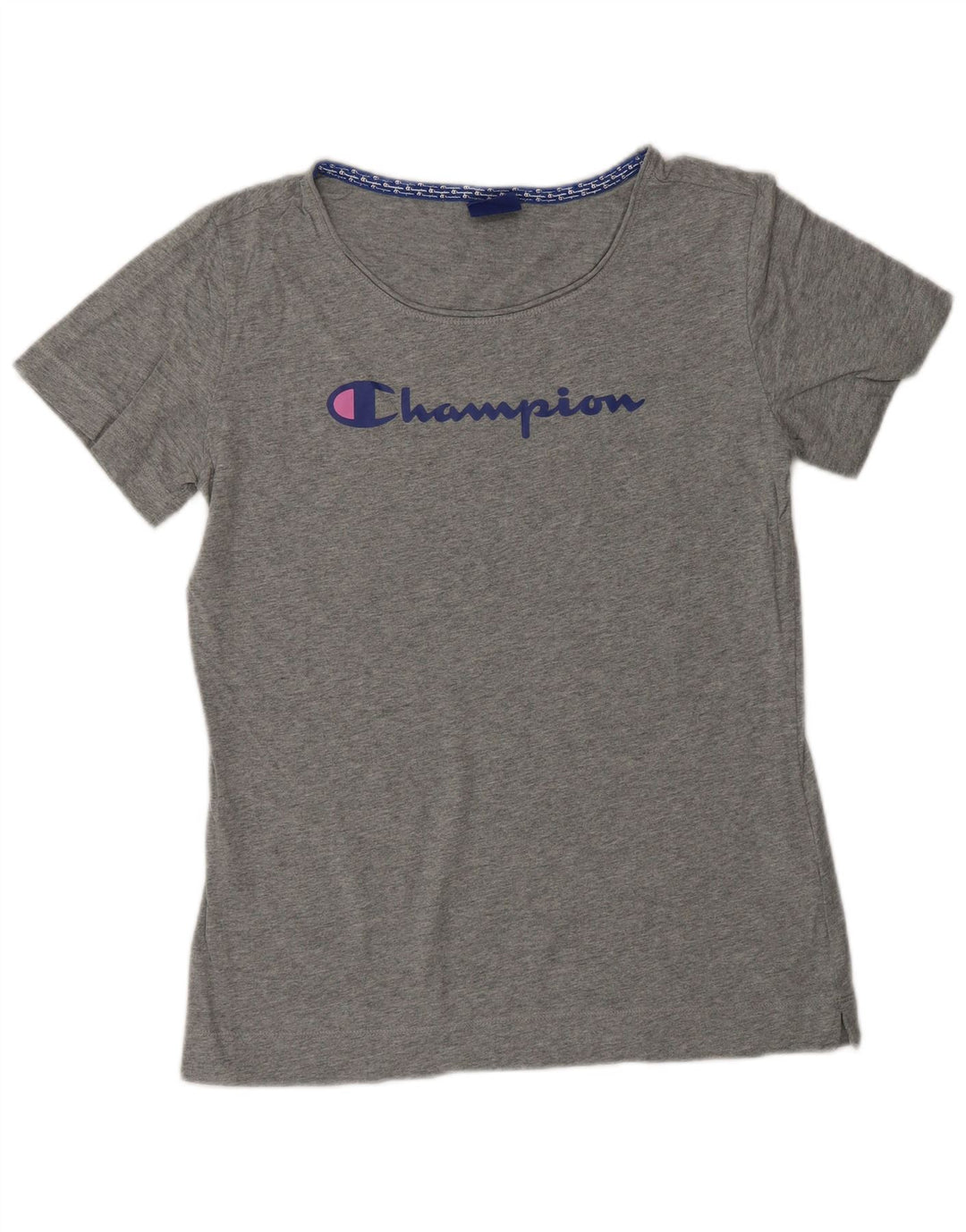 CHAMPION T-Shirt Graphique Femme UK 18 XL Gris Coton