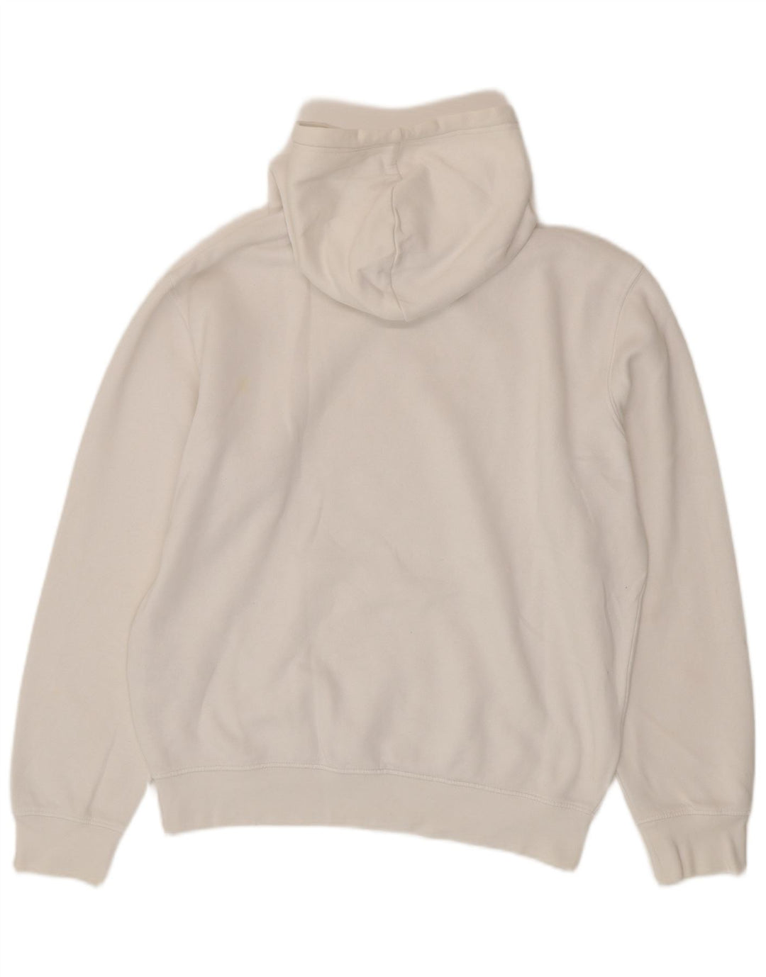 Champion Pull à Capuche Graphique Homme Blanc Moyen Coton