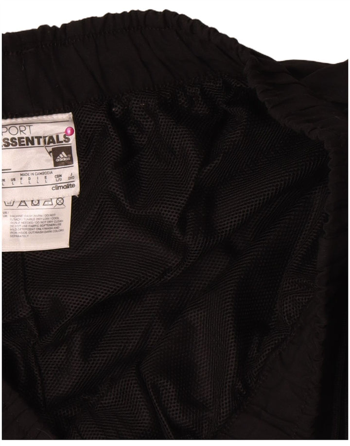 Adidas Short de sport Climalite pour homme, grand, noir, polyester