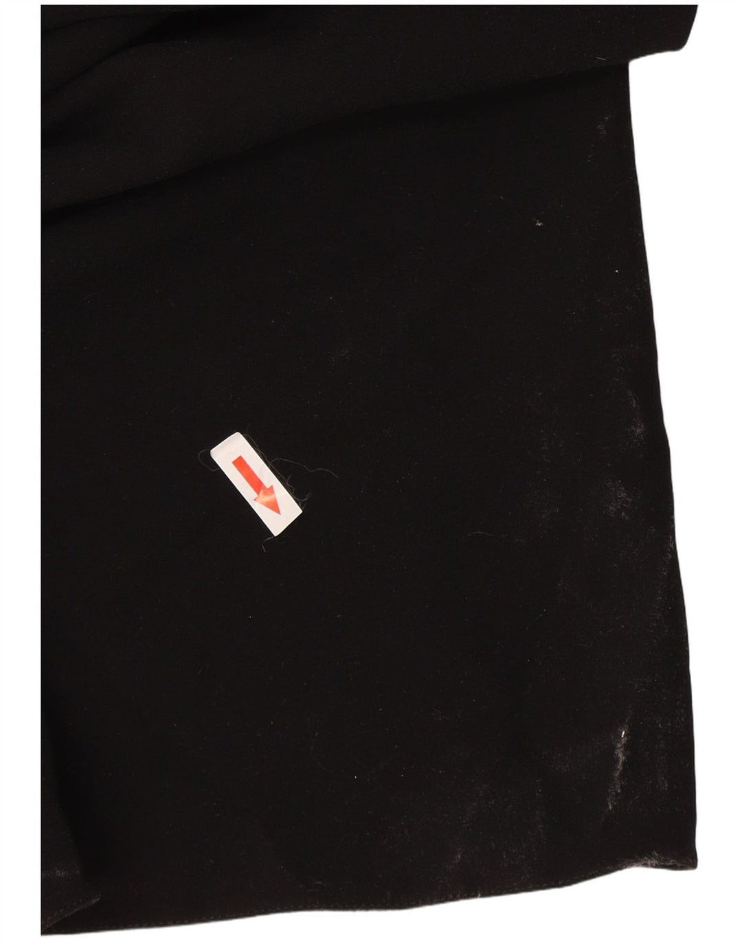 Zara Robe longue à manches longues pour femme UK 12 Polyester noir moyen