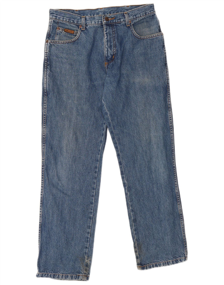 WRANGLER Jean Droit Texas Homme W33 L30 Bleu Coton