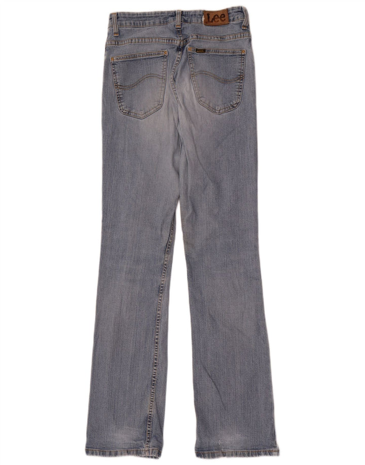 Lee Cameron Jean Droit Femme W29 L33 Bleu Coton
