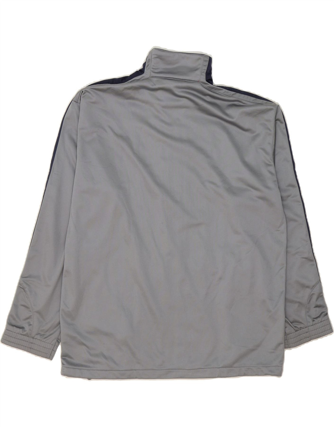 DIADORA Mens Tracksuit Top Jacket UK 44 Large Grey Colourblock Polyester Vintage Diadora and Second-Hand Diadora from Messina Hembry 