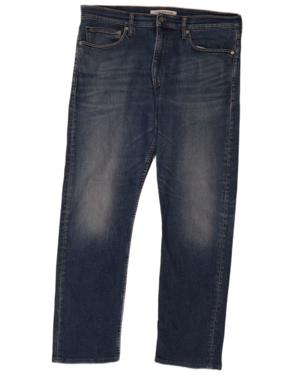 Calvin Klein Jean Slim Homme W36 L32 Bleu