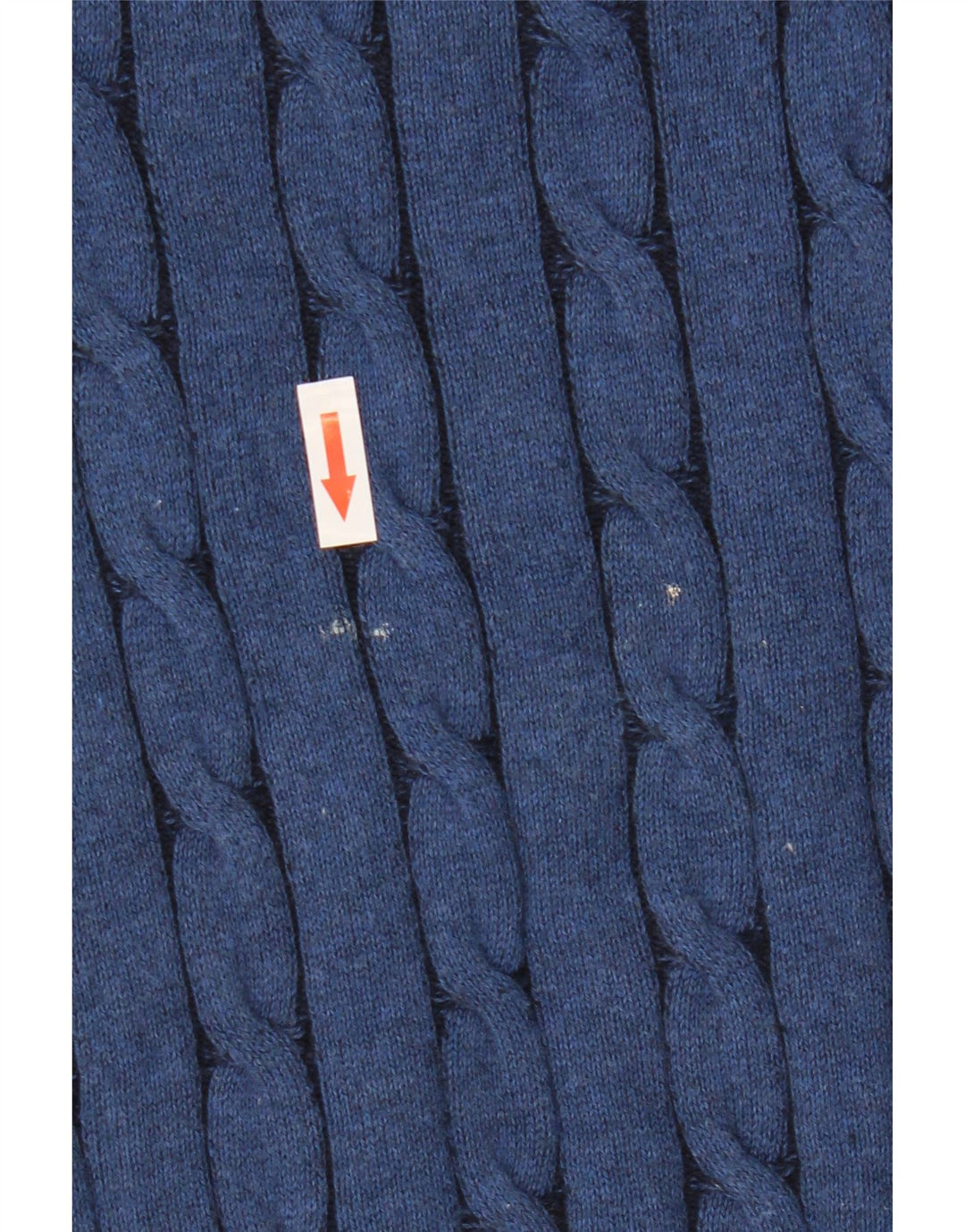 Marks & Spencer Pull Cardigan Blue Harbour pour Homme en Coton Bleu Large