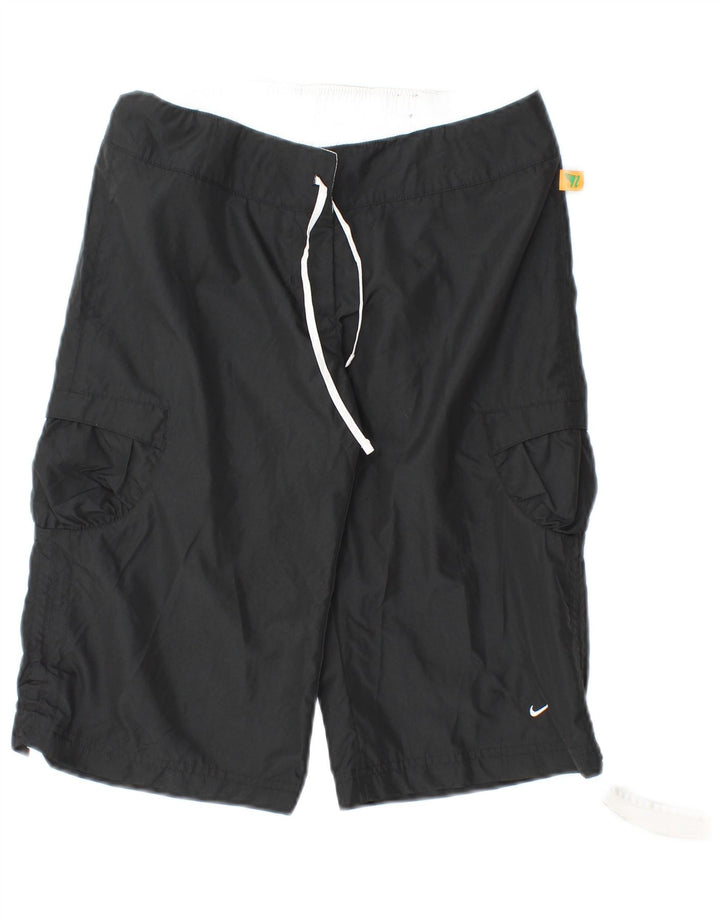 Short de bain Nike Femme US 0/2 XS Noir Polyester