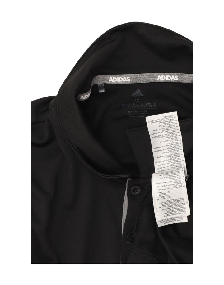 Adidas Polo Aeroready Homme 2XL Noir Polyester