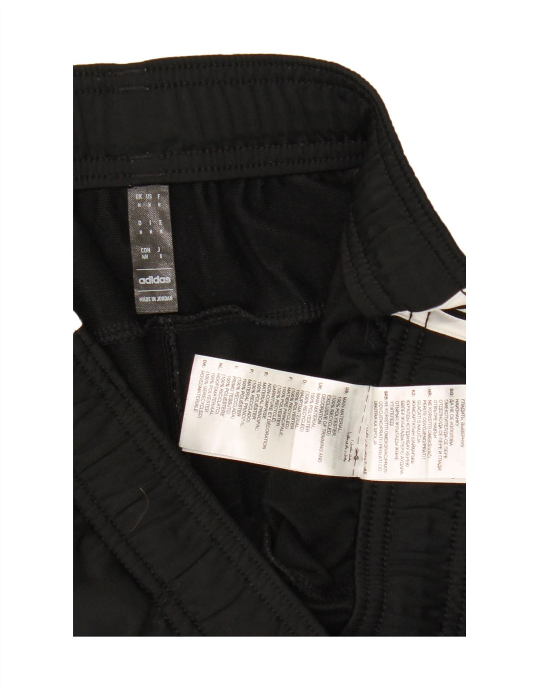 Adidas Pantalon de survêtement pour homme Noir moyen Polyester
