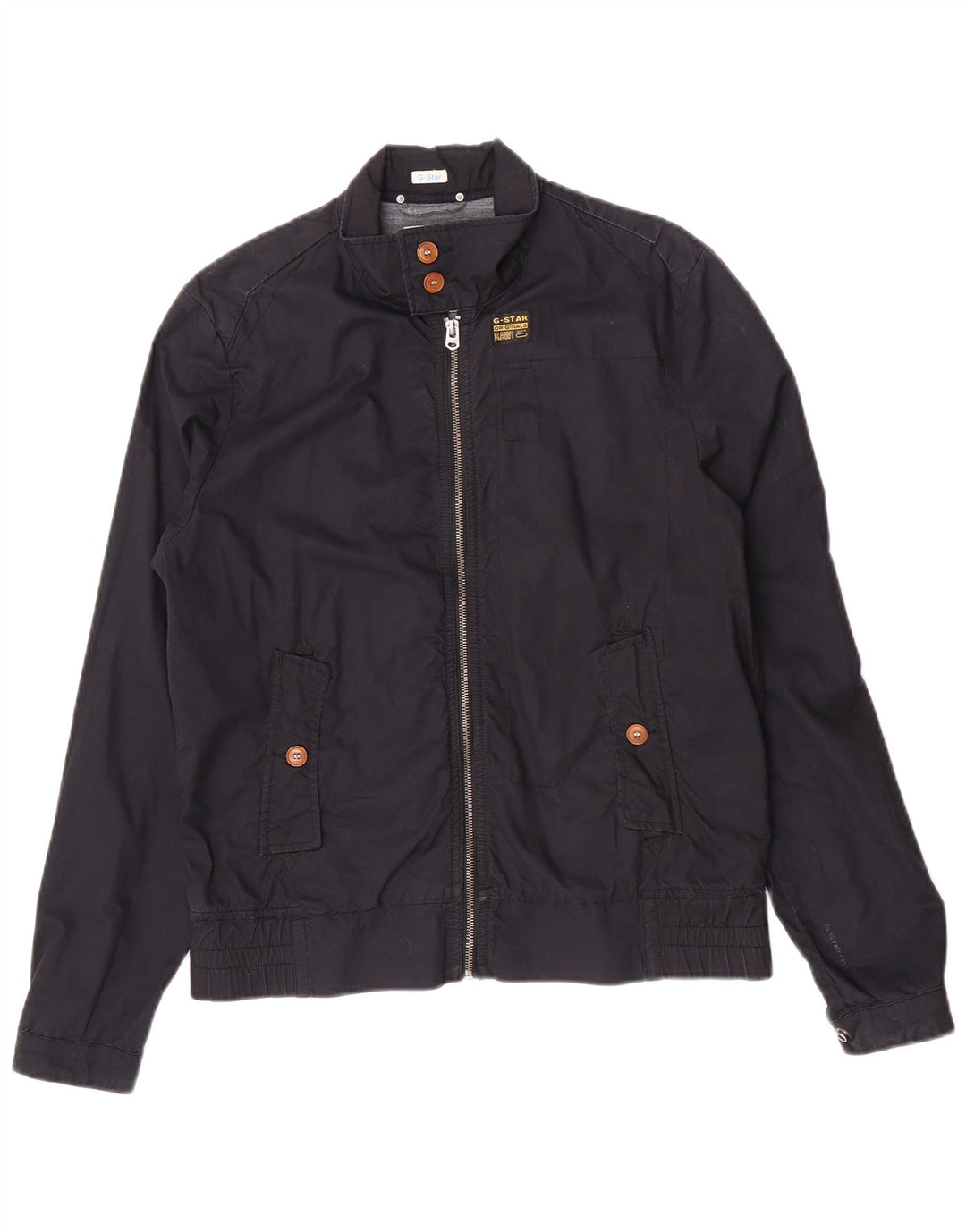 G-Star Veste Bomber Homme UK 38 Coton Bleu Marine Moyen