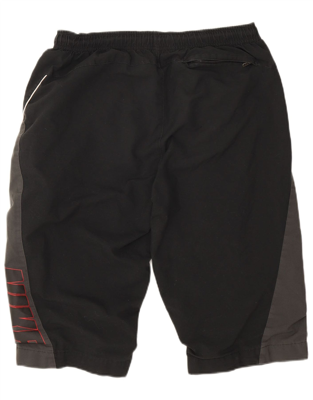 Nike Short de sport graphique pour homme en polyester color block noir moyen