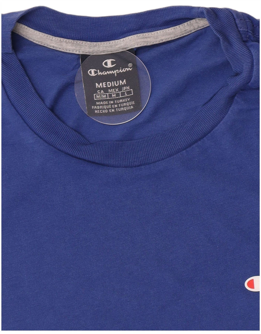 Champion T-Shirt Homme Bleu Moyen