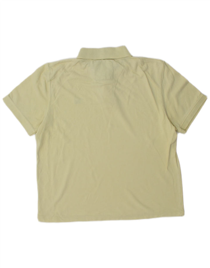 CREW CLOTHING Polo Homme Jaune Moyen