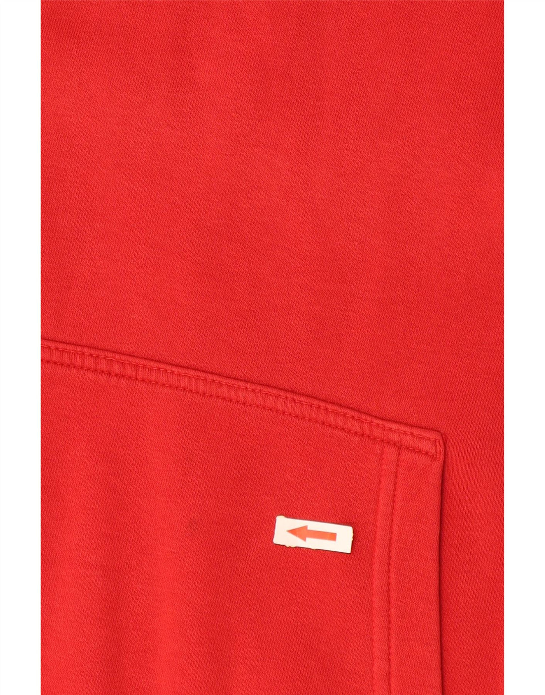 Nike Pull à capuche pour homme en coton rouge Large