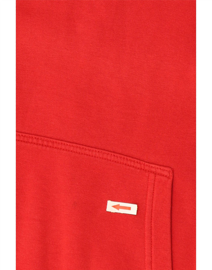 Nike Pull à capuche pour homme en coton rouge Large