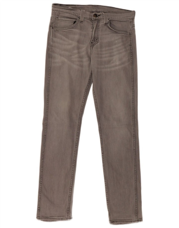 LEVI'S Jean Slim 511 Femme W30 L32 Gris Coton